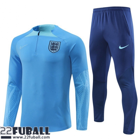 Trainingsanzug England blau ciel Herren 22 23 TG490