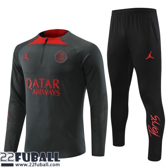 Trainingsanzug PSG gris fonce Herren 22 23 TG499