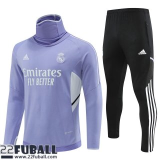 Trainingsanzug Real Madrid Violett Herren 22 23 TG501