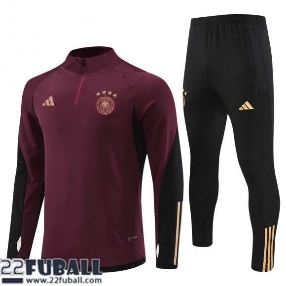 Trainingsanzug Deutschland rouge foncé Herren 22 23 TG511