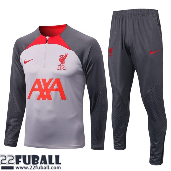 Trainingsanzug Liverpool grau Herren 22 23 TG516