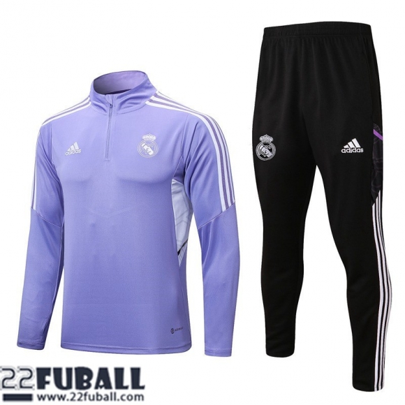 Trainingsanzug Real Madrid Violett Herren 22 23 TG523