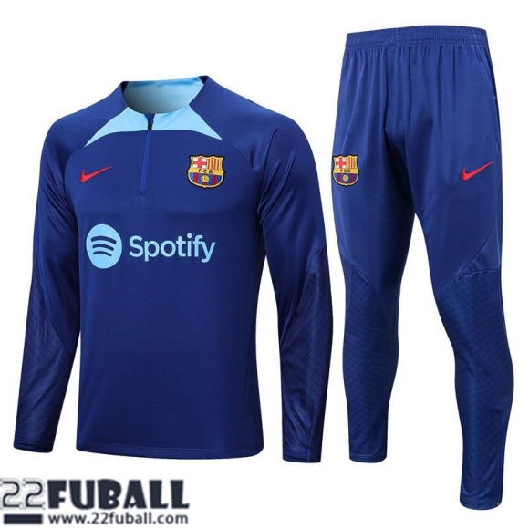 Trainingsanzug Barcelona blau Herren 22 23 TG525