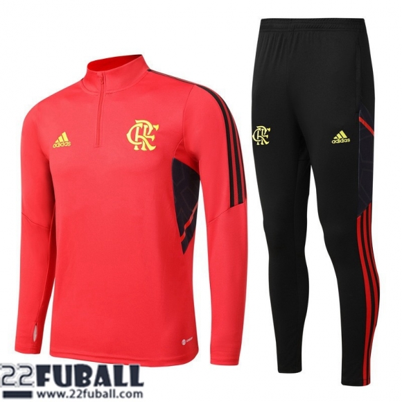 Trainingsanzug Flamengo Rouge Herren 22 23 TG527