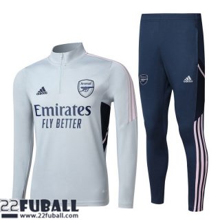 Trainingsanzug Arsenal grau Herren 22 23 TG529