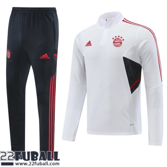 Trainingsanzug Bayern Munchen Weiß Herren 22 23 TG539