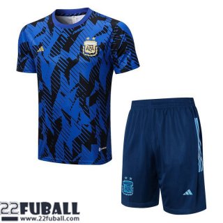 Trainingsanzug T Shirt Argentinien blau Herren 22 23 TG542