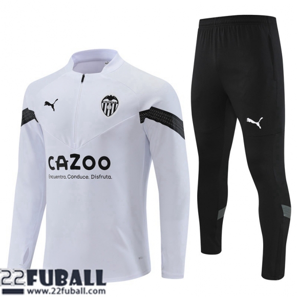 Trainingsanzug Valencia Weiss Herren 22 23 TG548