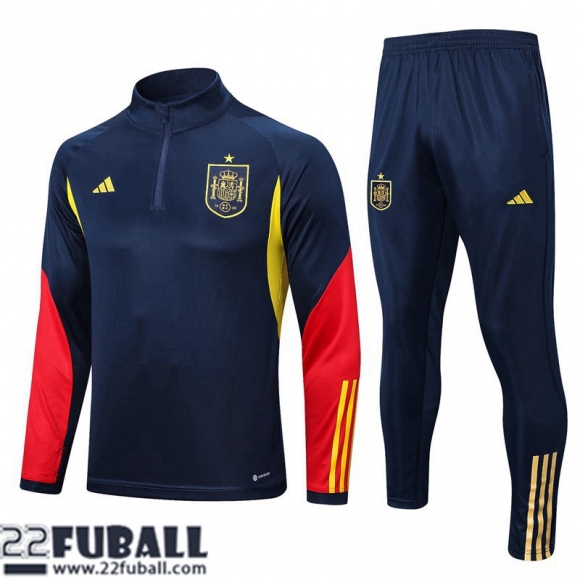 Trainingsanzug Spanien Blau Herren 22 23 TG567