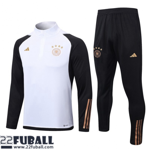 Trainingsanzug Deutschland Weiss Herren 22 23 TG568