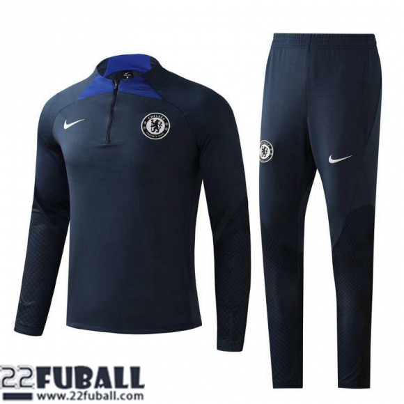 Trainingsanzug Chelsea Navy blau Herren 22 23 TG574