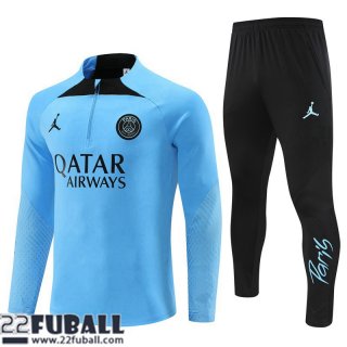 Trainingsanzug PSG hellblau Herren 22 23 TG613