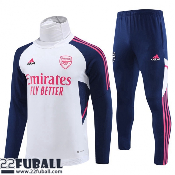 Trainingsanzug Arsenal Weiss Herren 22 23 TG616