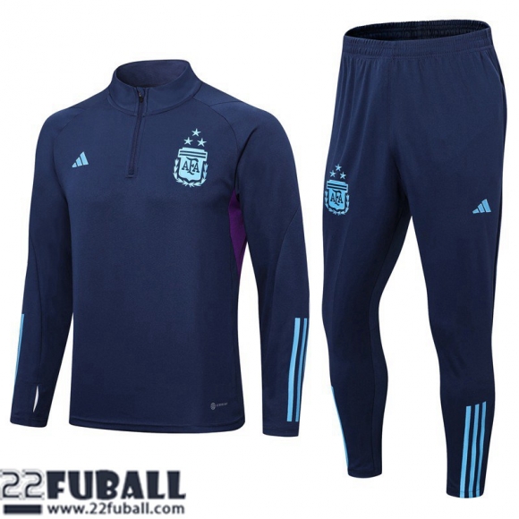 Trainingsanzug Argentinien Navy blau Herren 22 23 TG632