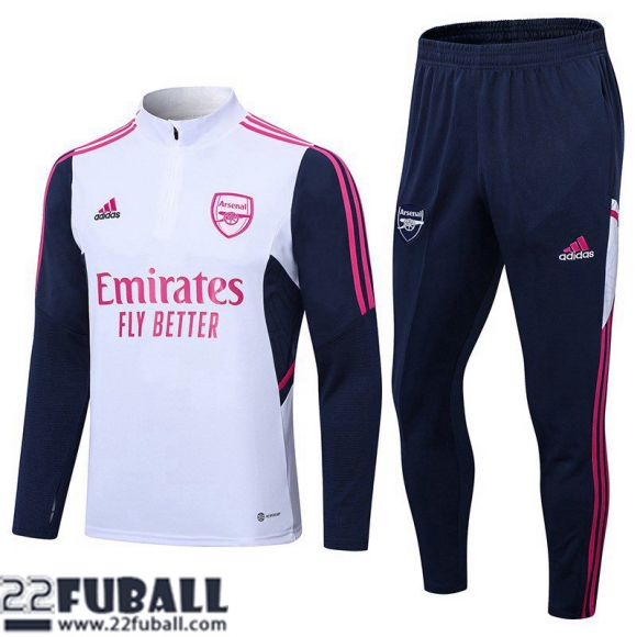 Trainingsanzug Arsenal Weiss Herren 22 23 TG633