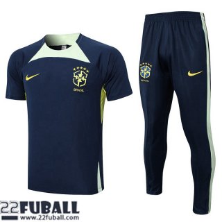 Trainingsanzug T Shirt Brasilien Gelb Herren 22 23 TG642