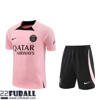 Trainingsanzug T Shirt PSG Rosa Herren 22 23 TG660