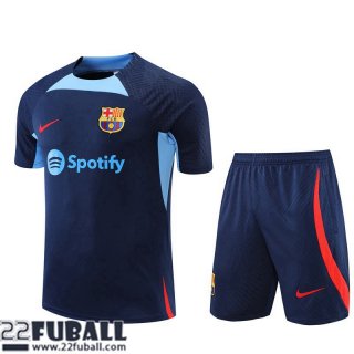 Trainingsanzug T Shirt Barcelona Navy blau Herren 22 23 TG684