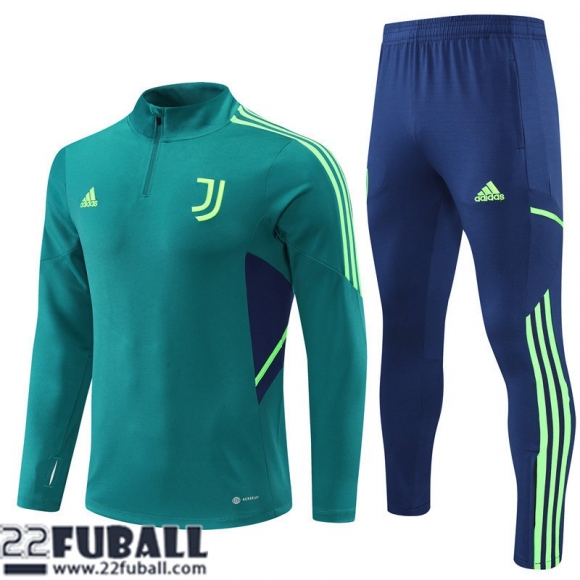 Trainingsanzug Juventus Grün Herren 22 23 TG277