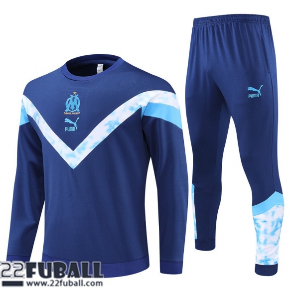 Trainingsanzug Olympique Marseille Blau Herren 22 23 TG280