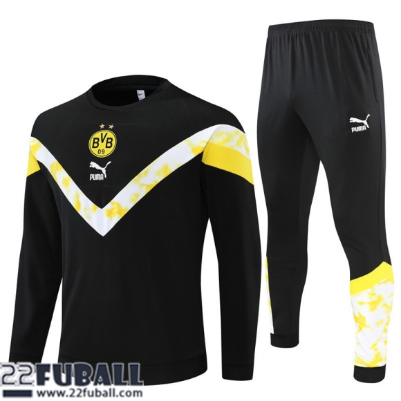 Trainingsanzug Dortmund Schwarz Herren 22 23 TG282