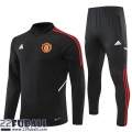 Trainingsanzug Manchester United schwarz Herren 22 23 TG302