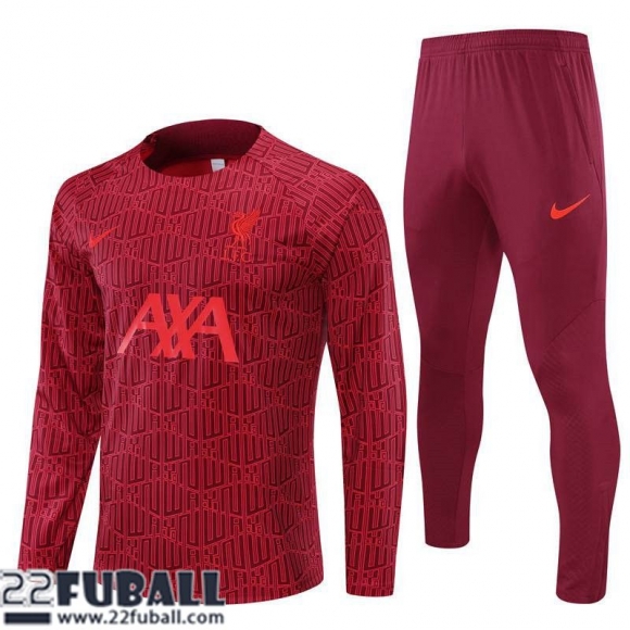 Trainingsanzug Liverpool Rouge Herren 22 23 TG304