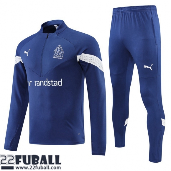 Trainingsanzug Olympique Marseille blau Herren 22 23 TG323