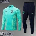 Trainingsanzug Brasilien vert Kinder 22 23 TK340