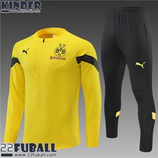 Trainingsanzug Dortmund BVB jaune Kinder 22 23 TK349