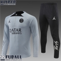 Trainingsanzug PSG Paris grau Kinder 22 23 TK365