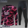 Trainingsanzug PSG Paris Rose schwarz Kinder 22 23 TK367