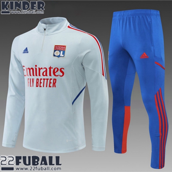 Trainingsanzug Lyon gris clair Kinder 22 23 TK370