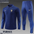 Trainingsanzug Frankreich blau königlich Kinder 22 23 TK373