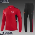 Trainingsanzug Manchester United Rouge Kinder 22 23 TK376