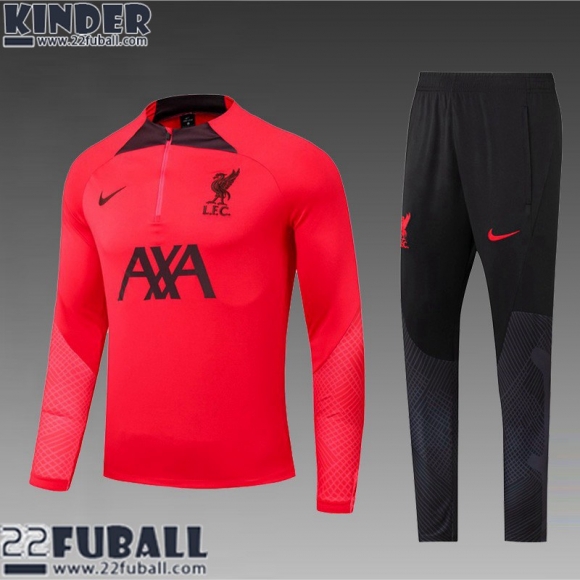 Trainingsanzug Liverpool Rouge Kinder 22 23 TK382