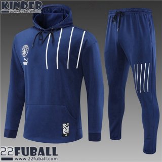 Sweatshirt Foot Manchester City blau Kinder 22 23 TK388