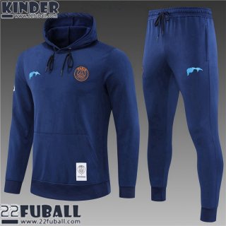 Sweatshirt Foot PSG blau Kinder 22 23 TK393