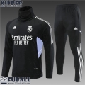 Trainingsanzug Real Madrid Schwarz Kinder 22 23 TK407