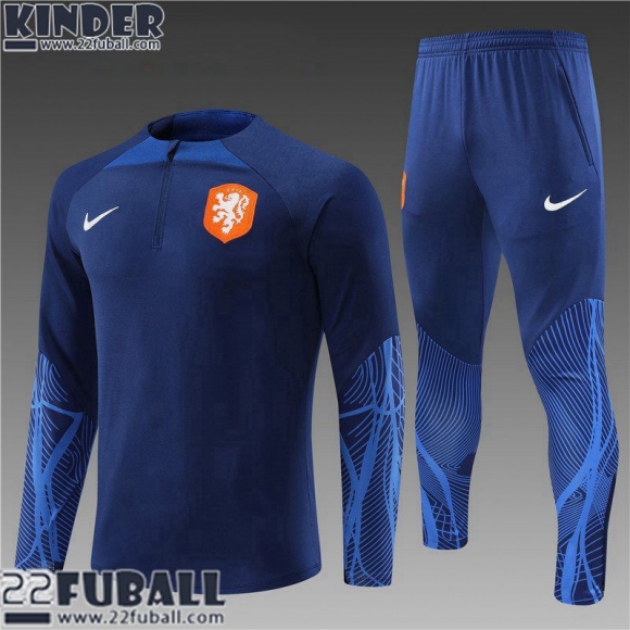 Trainingsanzug The Tangerines blau Kinder 22 23 TK409