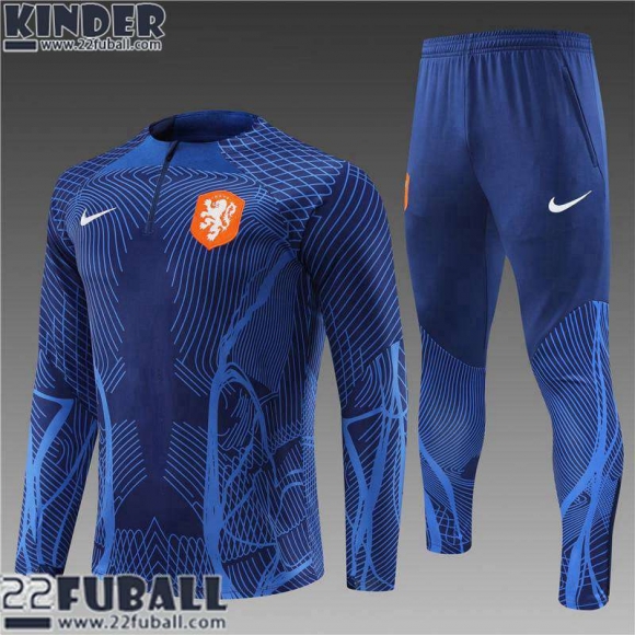 Trainingsanzug The Tangerines blau Kinder 22 23 TK410