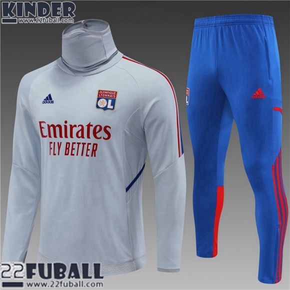 Trainingsanzug Lyon grau Kinder 22 23 TK415