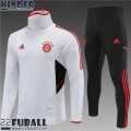 Trainingsanzug Bayern Munchen Weiß Kinder 22 23 TK417