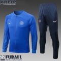 Sweatjacke PSG blau Kinder 22 23 TK443