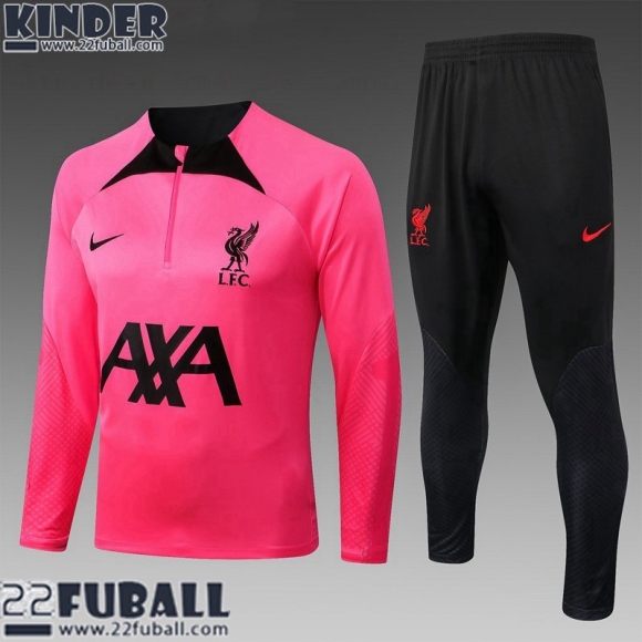 Trainingsanzug Liverpool Rose Kinder 22 23 TK449