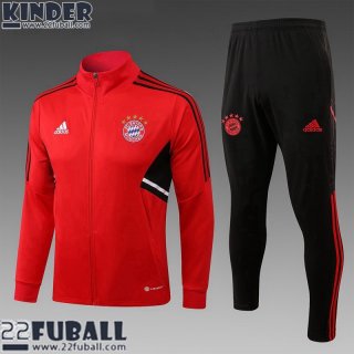 Sweatjacke Bayern Munchen Rouge Kinder 22 23 TK469