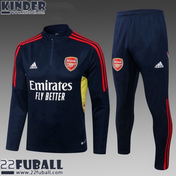 Trainingsanzug Arsenal blau Kinder 22 23 TK474