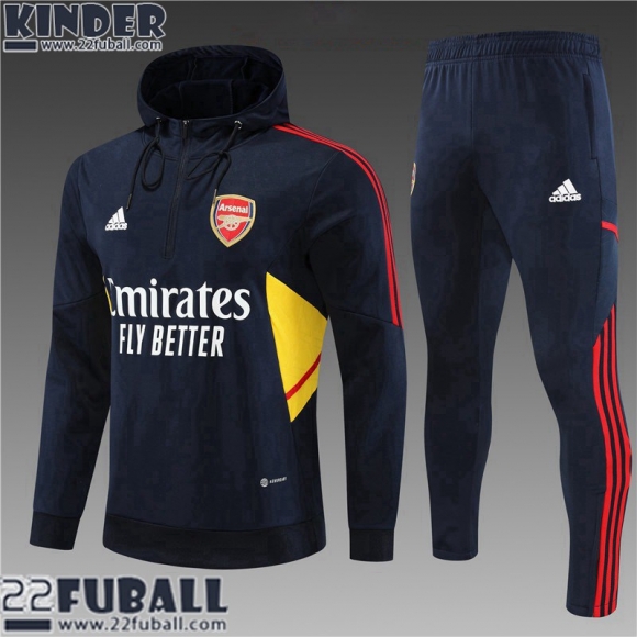 Sweatshirt Foot Arsenal Navy blau Kinder 22 23 TK491