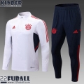 Trainingsanzug Bayern Munchen Weiss Kinder 22 23 TK496