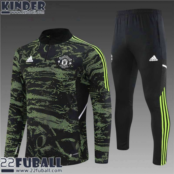 Trainingsanzug Manchester United Tarnung Kinder 22 23 TK503